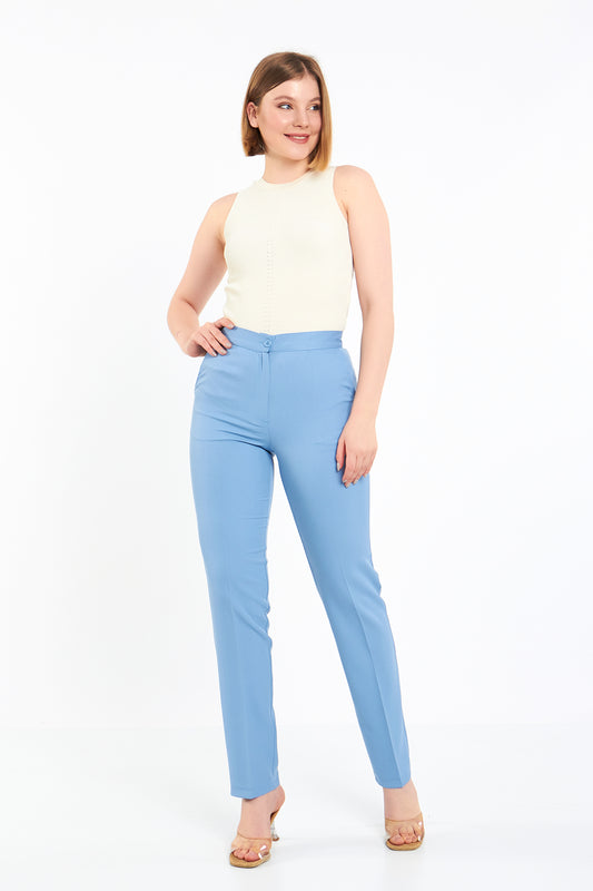 Mavi Kumaş Pantolon